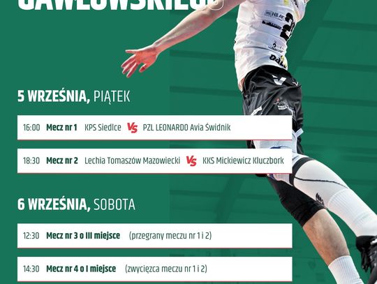 Memoriał Wiesława Gawłowskiego w Tomaszowie Mazowieckim