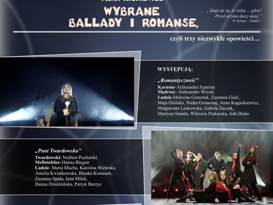 Mickiewicz i jego „Ballady i romanse” na deskach PCAS-u