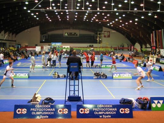 Międzynarodowe Mistrzostwa Polski w badmintonie w Spale