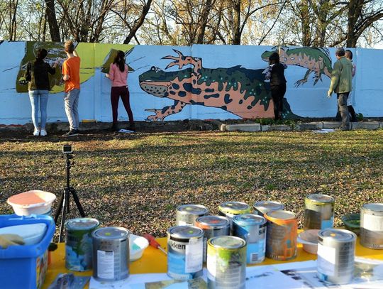 Miejska sztuka w Centrum Miasta 