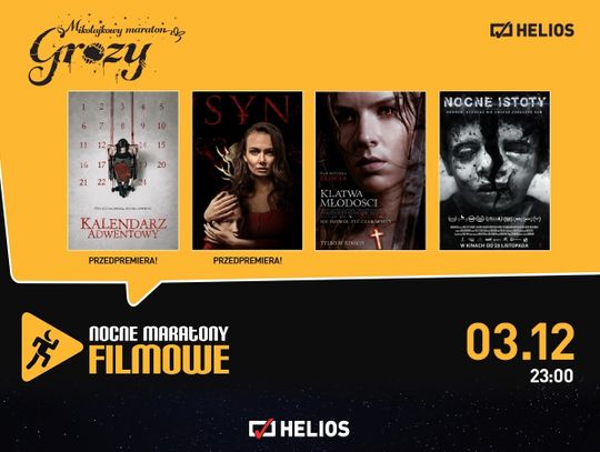 MIKOŁAJKOWY MARATON GROZY