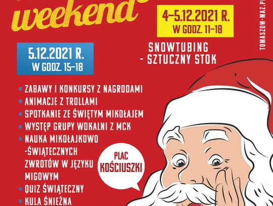 Mikołajkowy weekend na placu Kościuszki  