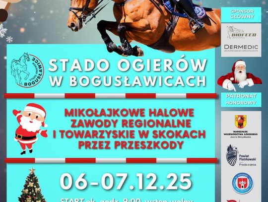 Mikołajkowy weekend w Bogusławicach: skoki przez przeszkody, świąteczne atrakcje i rodzinna atmosfera