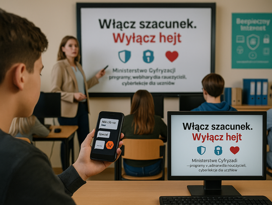 Ministerstwo cyfryzacji: będą działania ukierunkowane na walkę z cyberprzemocą