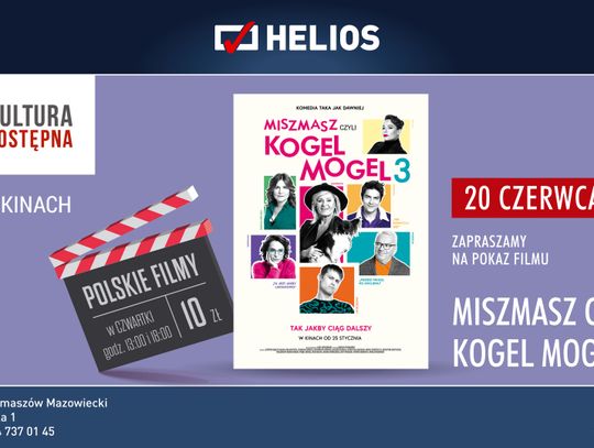 "Miszmasz czyli Kogel Mogel 3" seans z cyklu Kultura Dostępna