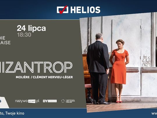 Mizantrop - Komedia w czterech aktach - na dużym ekranie w Heliosie