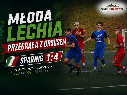 Młoda Lechia nie sprostała Ursusowi. Porażka 1:4 w meczu kontrolnym