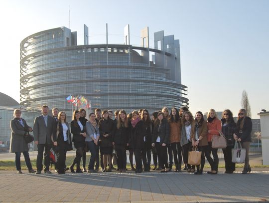 Młodzież z MDK w Parlamencie Europejskim