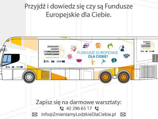 Mobilne Centrum Informacji na temat funduszy europejskich ponownie w Tomaszowie Mazowieckim