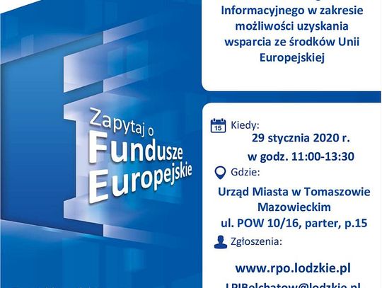 Mobilny Punkt Informacyjny Funduszy Europejskich – przyjdź, dowiedz się, skorzystaj!