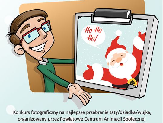 Mój Mikołaj w kadrze