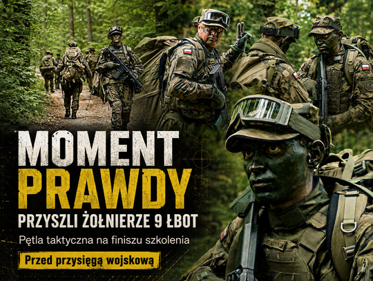 Moment prawdy dla przyszłych żołnierzy 9 ŁBOT. Pętla taktyczna sprawdziła ich odporność i umiejętności