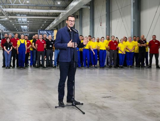 Morawiecki: chcemy zaproponować program pozwalający ściągnąć inwestycje do średnich miast