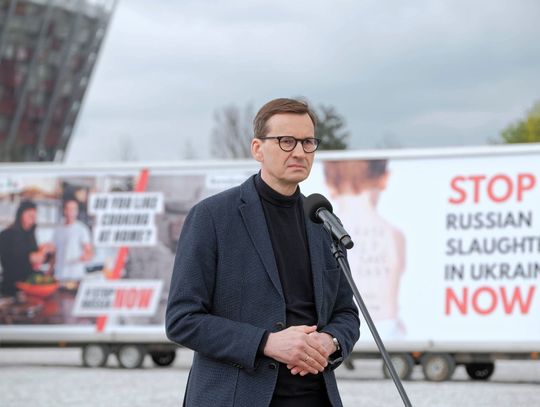 Morawiecki: rozpoczynamy akcję pod hasłem "Stop Russia now!"