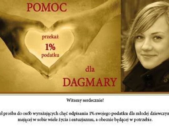 Możecie pomóc Dagmarze