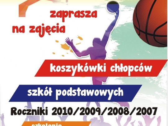 MUKS KING ZAPRASZA NA ZAJĘCIA KOSZYKÓWKI