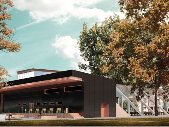 Muszla w koncepcyjnym zarysie