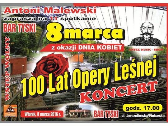 Na Dzień Kobiet... zaprasza Antoni Malewski