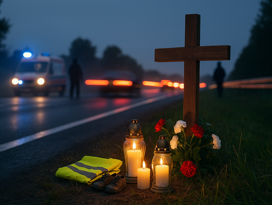 Na polskich drogach ginie średnio pięć osób dziennie Na polskich drogach ginie średnio pięć osób dziennie