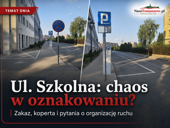 Na ul. Szkolnej parkowanie może być niezgodne z przepisami