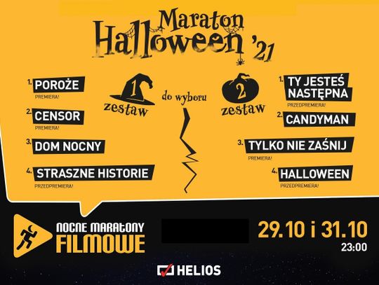 Nadchodzi Maraton Halloween w kinach Helios!