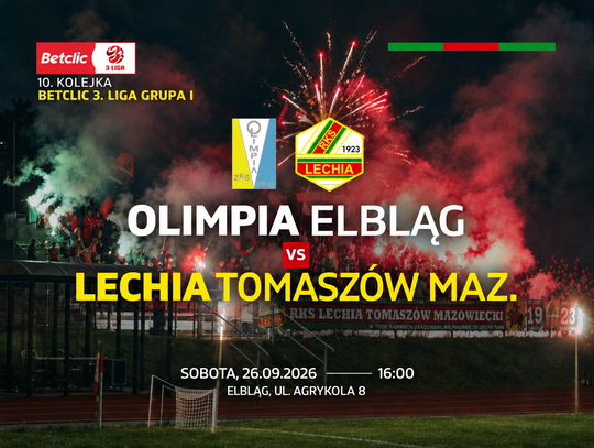 Najdalszy wyjazd jesieni. Lechia jedzie do Elbląga po przełamanie