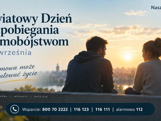 Najgroźniejsza bywa cisza. 10 września Światowy Dzień Zapobiegania Samobójstwom