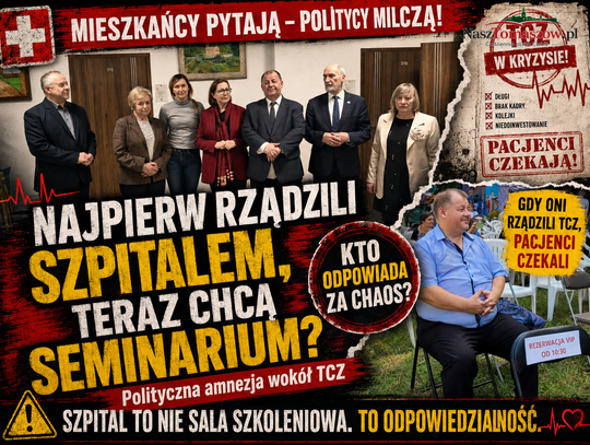 Najpierw doprowadzili TCZ do ściany, teraz chcą seminarium z podstaw. Polityczny kurs dla spóźnionych uczniów