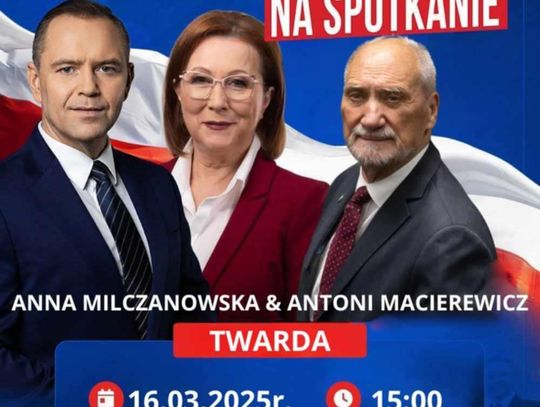 Nawrocki i Macierewicz przyjadą do Twardej