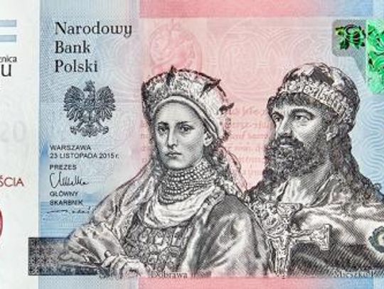 NBP wyemituje banknot na 1050. rocznicę Chrztu Polski. Będą na nim Mieszko z Dobrawą