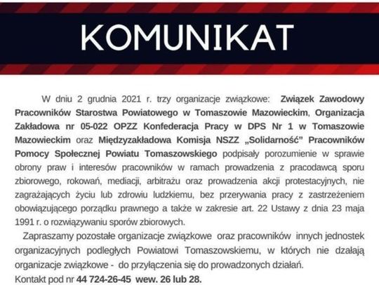 Nie chcą pracować "za grosze"