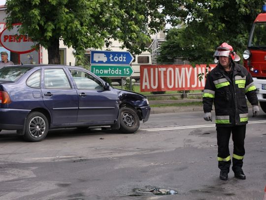 Nie zdążył przed radiowozem