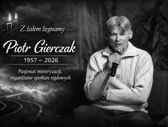 Nie żyje Piotr Gierczak. Pasjonat motoryzacji i organizator spotkań rajdowych w Tomaszowie
