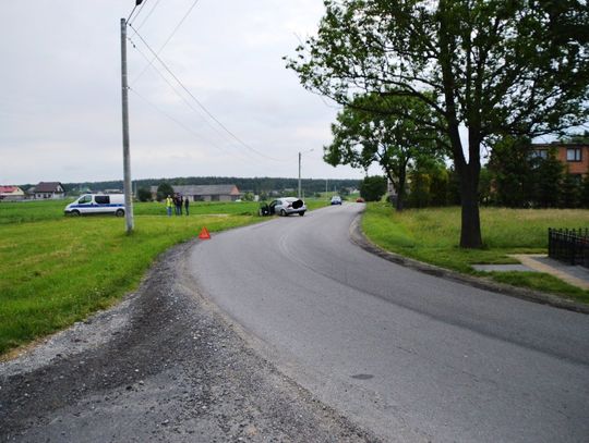 Niebezpiecznie na drodze w Dębniaku