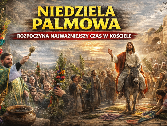 Niedziela Palmowa rozpoczyna najważniejszy czas w Kościele. Wierni wchodzą w Wielki Tydzień