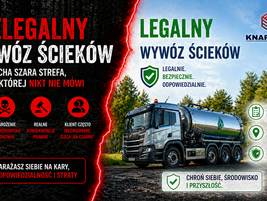 Nielegalny wywóz ścieków – cicha szara strefa, o której nikt nie mówi