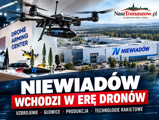 Niewiadów wchodzi w erę dronów. Tu mają powstawać systemy uzbrojenia dla wojska