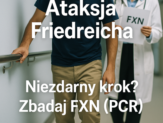 Niezdarny krok czy sygnał choroby? Ataksja Friedreicha (FA) Niezdarny krok czy sygnał choroby? Ataksja Friedreicha (FA)