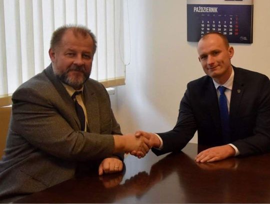 Niezwykle ważna wizyta u Starosty