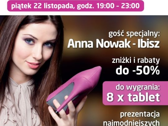 „Noc zakupów” z Anną Nowak-Ibisz w Focus Mall Piotrków Trybunalski