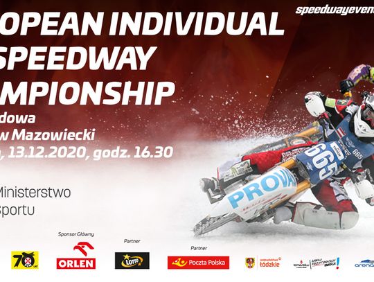 Nowa data European Individual Ice Speedway Championship! Zawody w Tomaszowie Mazowieckim już 13 grudnia