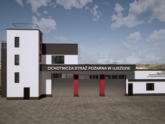 Nowa remiza w Ujeździe – inwestycja, która odmieni gminę