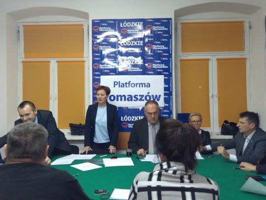 Nowe władze PO w powiecie tomaszowskim wybrane
