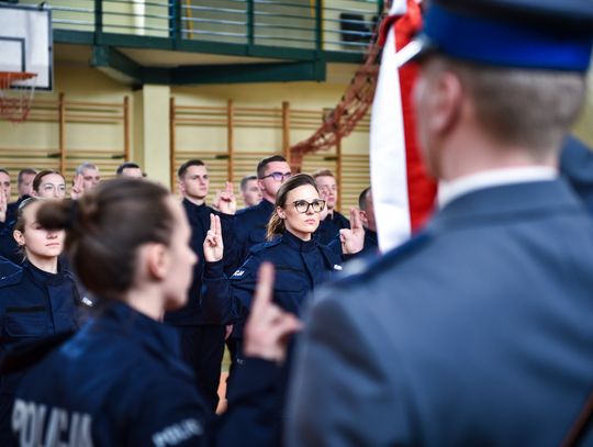 Nowi policjanci i policjantki trafią też do Tomaszowa