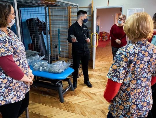 Nowoczesny sprzęt rehabilitacyjny przyjechał do ORDN