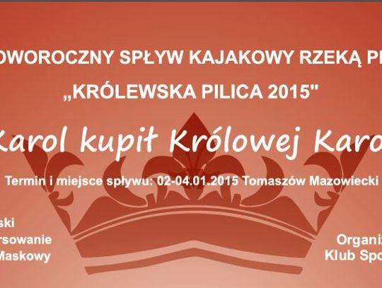 Noworoczny splyw kajakowy