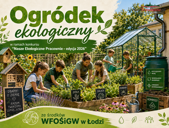 Nowy ogródek dydaktyczny powstanie przy Szkole Podstawowej nr 6 w Tomaszowie Mazowieckim