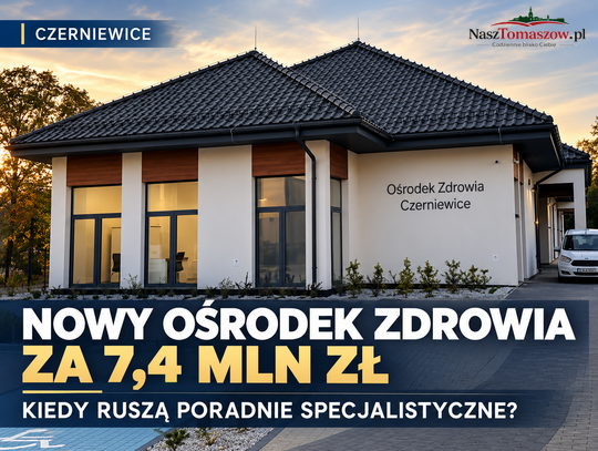 Nowy ośrodek zdrowia za 7,4 mln zł już otwarty. Kiedy zaczną przyjmować lekarze specjaliści