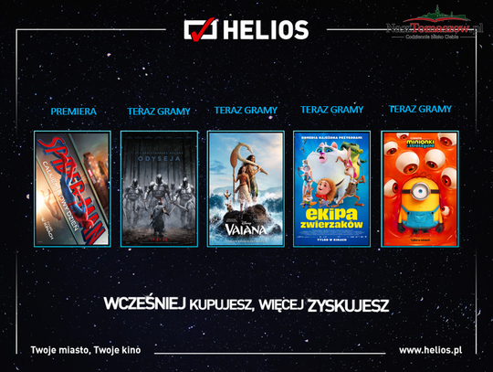 Nowy repertuar kina Helios. Sierpień rozpocznie się od wielkich filmowych premier