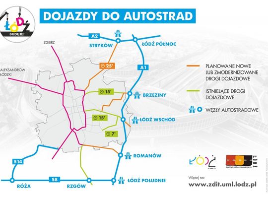 Nowy węzeł ułatwi dojazd do A1